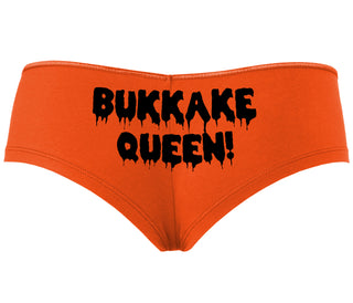 Bukkake Queen - Orange Boyshort