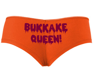Bukkake Queen - Orange Boyshort