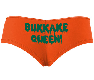 Bukkake Queen - Orange Boyshort