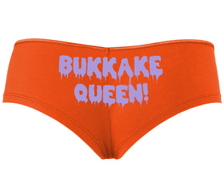 Bukkake Queen - Orange Boyshort