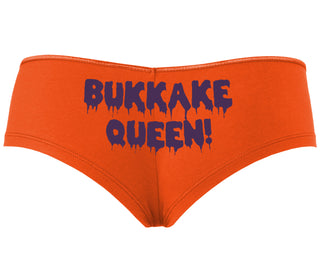 Bukkake Queen - Orange Boyshort