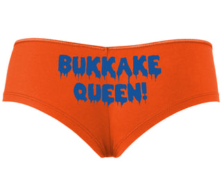 Bukkake Queen - Orange Boyshort