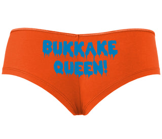 Bukkake Queen - Orange Boyshort