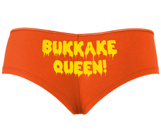 Bukkake Queen - Orange Boyshort