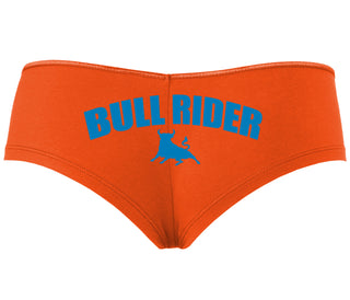 Bull Rider - Size Queen - Hotwife - Orange Boyshort