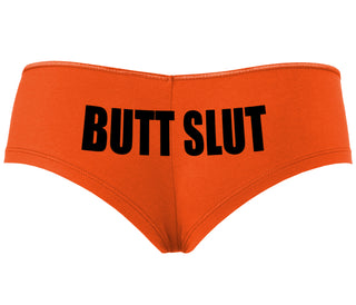 Butt Slut - Orange Boyshort