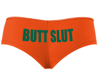Butt Slut - Orange Boyshort