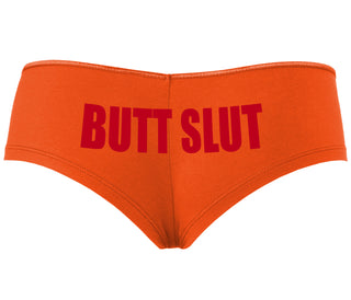 Butt Slut - Orange Boyshort