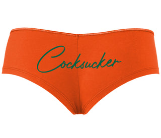 Cock Sucker - Orange Boyshort