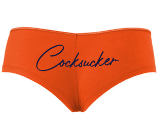 Cock Sucker - Orange Boyshort
