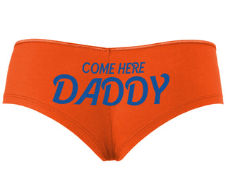 Come Here Daddy - Orange Boyshort