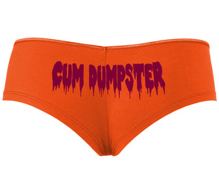 Cum Dumpster - Orange Boyshort