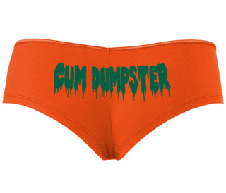 Cum Dumpster - Orange Boyshort