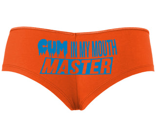 Cum In My Mouth Master - Orange Boyshort
