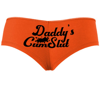 Daddy's Cumslut - Orange Boyshort