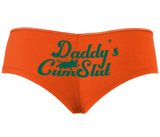 Daddy's Cumslut - Orange Boyshort