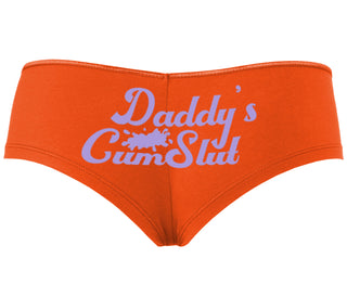 Daddy's Cumslut - Orange Boyshort
