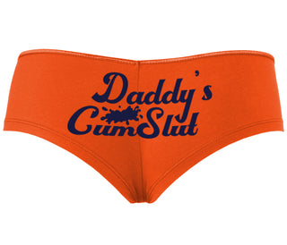 Daddy's Cumslut - Orange Boyshort