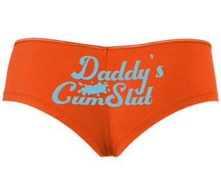 Daddy's Cumslut - Orange Boyshort