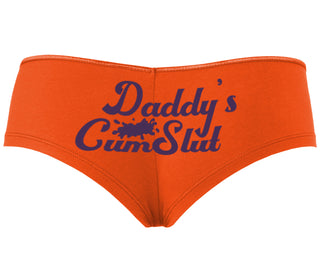 Daddy's Cumslut - Orange Boyshort