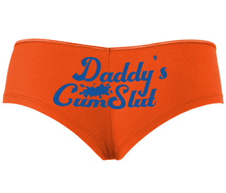 Daddy's Cumslut - Orange Boyshort