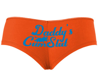 Daddy's Cumslut - Orange Boyshort