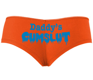 Daddy's Cumslut - Orange Boyshort