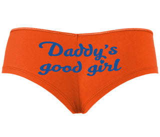 Daddy's Good Girl - Orange Boyshort