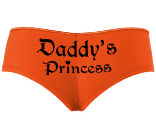 Daddys Princess - Orange Boyshort