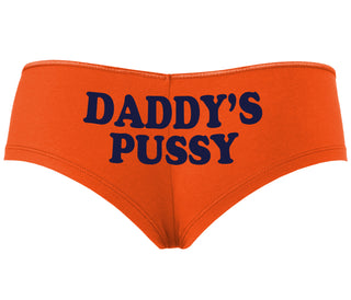 Daddy's Pussy - Orange Boyshort
