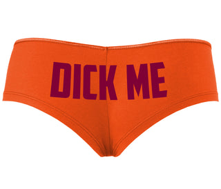 Dick Me - Orange Boyshort