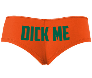 Dick Me - Orange Boyshort