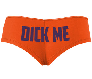 Dick Me - Orange Boyshort