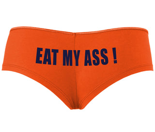 Eat My Ass - Orange Boyshort