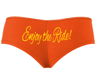 Enjoy The Ride - Orange Boyshort