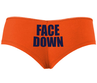 Face Down - Orange Boyshort