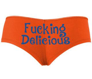 Fucking Delicious - Tasty - Orange Boyshort