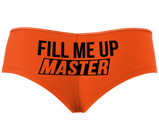 Fill Me Up Master - Orange Boyshort