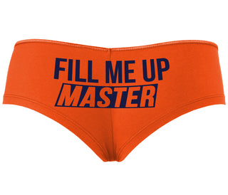 Fill Me Up Master - Orange Boyshort