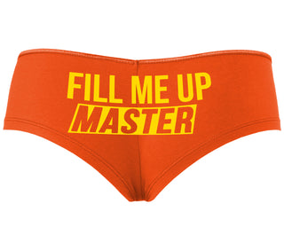 Fill Me Up Master - Orange Boyshort