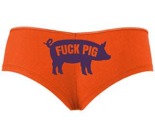 Fuck Pig - Orange Boyshort