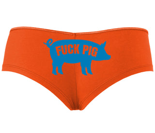 Fuck Pig - Orange Boyshort