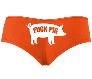 Fuck Pig - Orange Boyshort