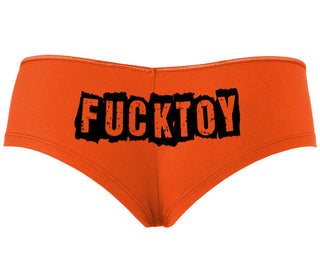 Fuck Toy - Orange Boyshort