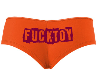 Fuck Toy - Orange Boyshort