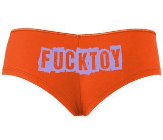 Fuck Toy - Orange Boyshort