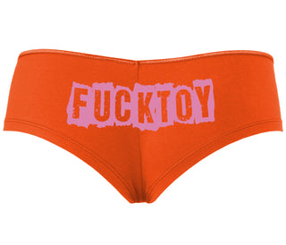 Fuck Toy - Orange Boyshort