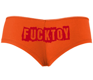 Fuck Toy - Orange Boyshort