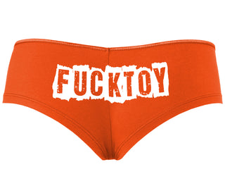 Fuck Toy - Orange Boyshort