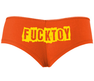 Fuck Toy - Orange Boyshort